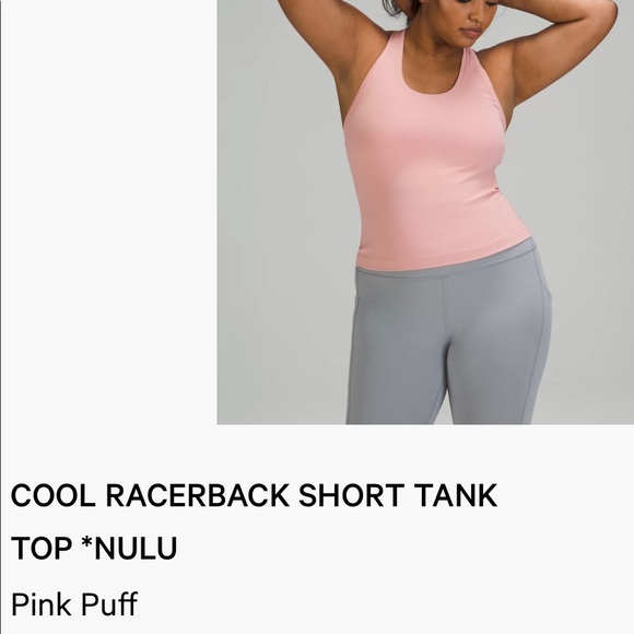Lululemon Razorback cropped tank - Picture 2 of 3
